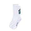 Hikerdelic Trip Socks White / Dark Green