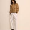 Camel Short Freddie Barn Jacket