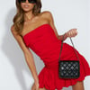 Power To You Mini Dress Red