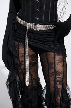 AKIRA Rhinestone Belt