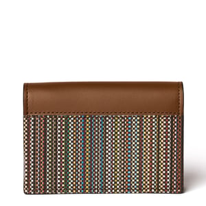 Paul Smith Wallet Fold Over Card Holder Brown