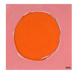 Dot -  Bubblegum Poppy Art Print