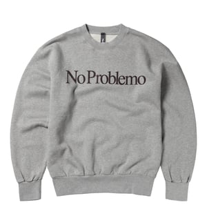 No Problemo Sweatshirt Grey Marl