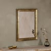 nkuku Yadur Rectangular Mirror | Mirrors | Small | Antique Brass