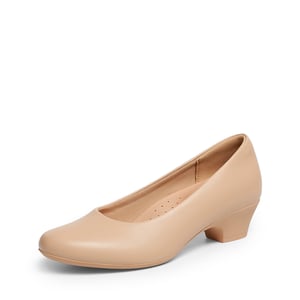 DREAM PAIRS  Stand All Day Pumps  Counsel Round Toe Low Block Heel Pumps