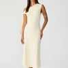 Fletcher Midi Dress (Butter) - US 2