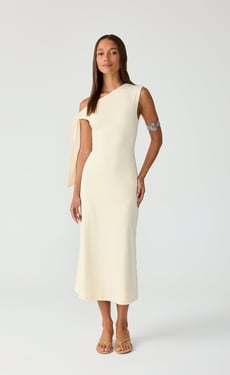 Fletcher Midi Dress (Butter) - US 2