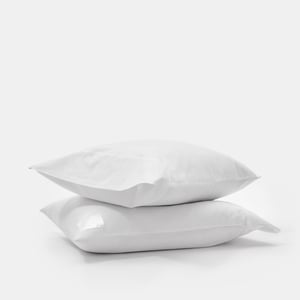 Signature Pillowcases Pillowcase King PROSSIONI® White Boutique Hotel Sateen , Luxury Organic Bedding and Sheet Sets , PROSSIONI