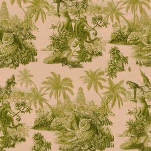 SUMATRA Wallpaper - Blush & Pear Green