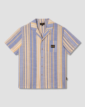 Tour Shirt (Blue/Yellow Stripe) - M
