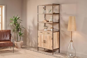 nkuku Dasai Mango Wood Storage Unit | Storage Furniture | One Size | Natural