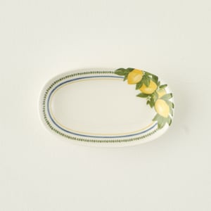 Lemoncello Porcelain Serving Platter - 6"