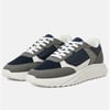 Jack & Jones Mens Waspire Pu Runner - Castlerock / Navy - 42