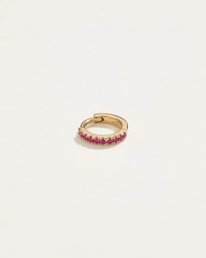6mm Pavé Huggie