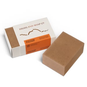 2 for £14 - Handmade Soap 190g - Sweet Orange & Cinnamon