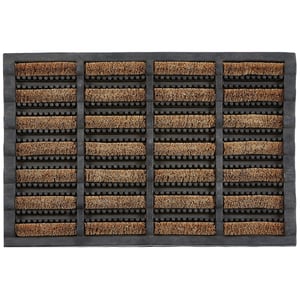 Coir Scraper Doormat Natural - 40x60cm