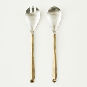 Finta Stainless Steel Salad Serving Set