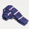 Elensa Silk Tie - Blue Stripe