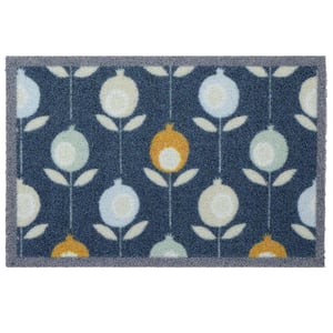 Pepino Blue Outdoor Doormat - 50x75cm