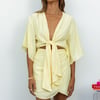 Stroll Through The Clouds Dress Light Yellow
