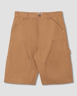 Double Knee Short (Brown Duck) - 38