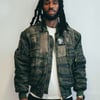 MA-1 Patched Bomber in Tiger Camo