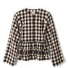 Damson Madder Madison Blouse Butter Gingham