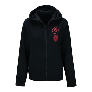 Women's Nike USWNT Script Black Jacket / M