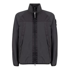 ST95 4 Way Stretch Zip Through Black