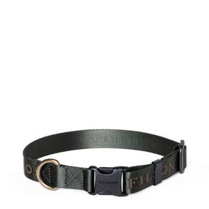 Filson Nylon Dog Collar Dark Timber