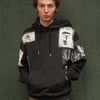 ST Multipatch Logo Hoodie in Black