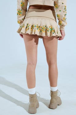AKIRA One Too Many Times Mini Pleated Skirt | Size 1X