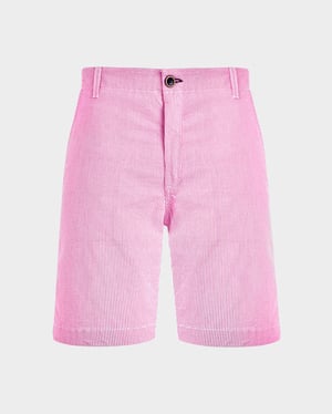 Vilebrequin - Men Cotton Bermuda Shorts Seersucker - Bermuda - Ponche - Pink - Size 42