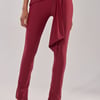AKIRA Izzy Seamless Legging | Burgundy | Size Medium