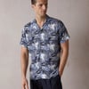 Tropical Flora Open Collar Shirt