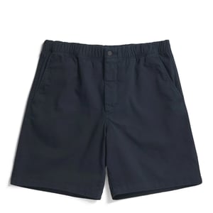 Norse Projects Ezra Relaxed Organic Stretch Twill Short Dark Navy