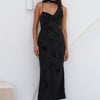 Mysterious Lover Maxi Dress Black