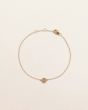 Pavé Peace Bracelet