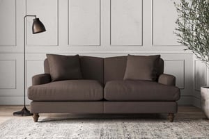 nkuku Deni Sofa | Make To Order | Medium | Recycled Cotton Mocha