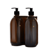 Copper Double Wall Mounted Soap Dispenser
