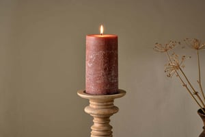 nkuku Rustic Soy Blend Pillar Candle | Candles & Home Fragrance | One Size