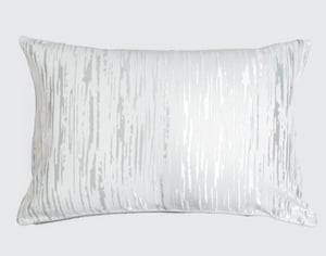 QE Home Cloudburst Pillow Sham, Geometric, Grey, King