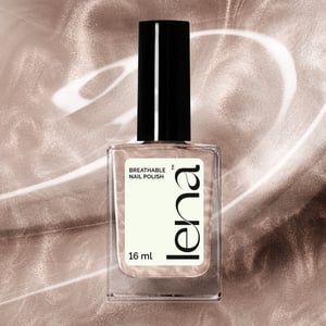 LENA Breathable & Water-Permeable Halal Nail Polish - Desert Mannequin - LE19