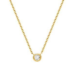 Completion Diamond Necklace 14K Gold