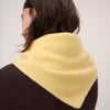 Butter Yellow Triangle Scarf