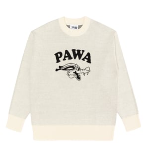 Pawa Speed Sports Doggo Knit Sweater Cream