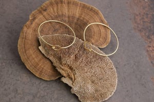 nkuku Amini Gold Bangle | Gifting | One Size