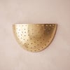 Meknes wall light in brass