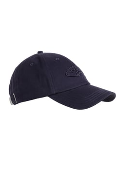 Weird Fish Bude Branded Twill Cap  Navy Size ONE
