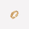 Rome Chain Rings - Gold - 7